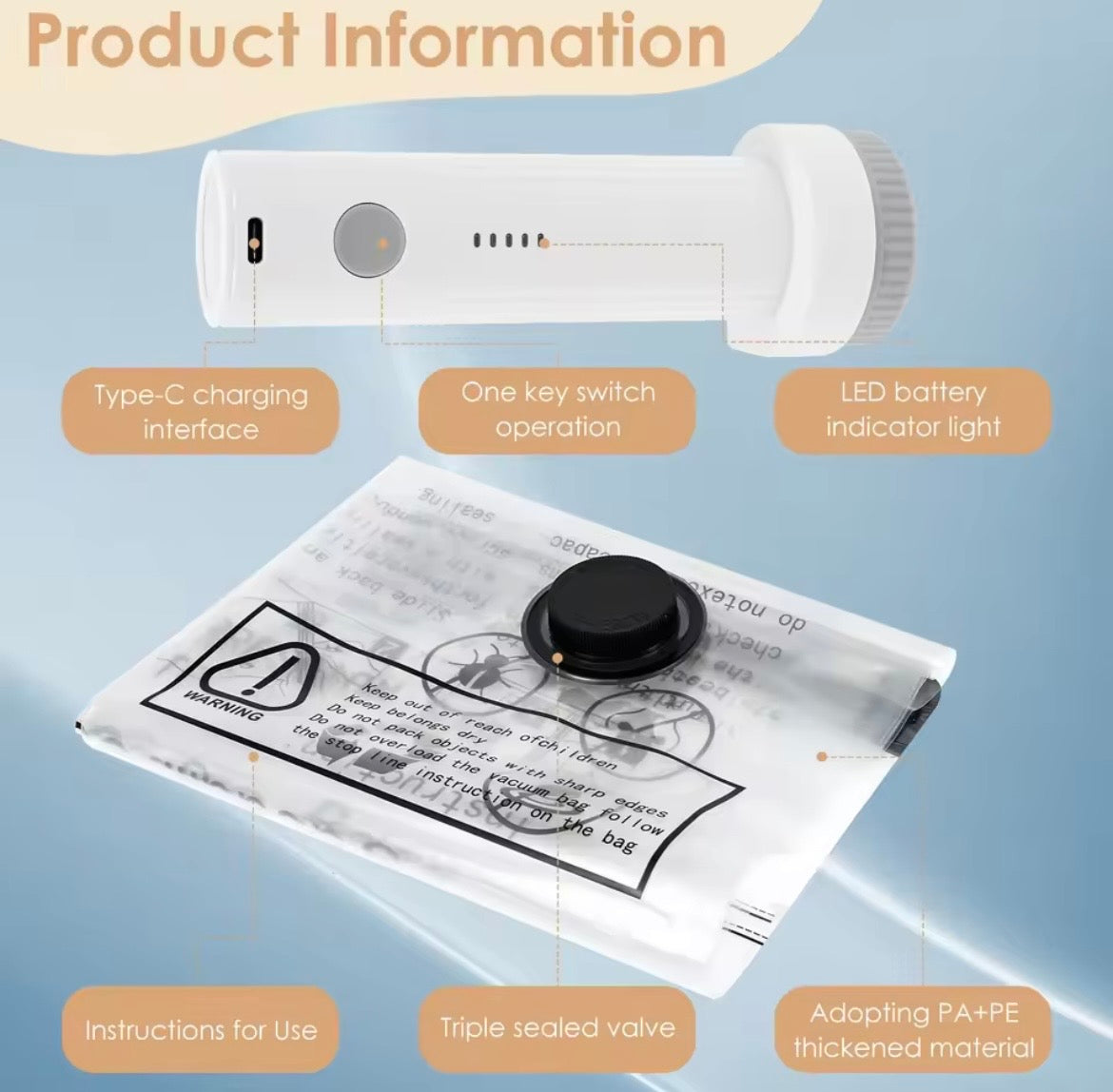 VacíoFácil™ – Sistema Compactador de Ropa