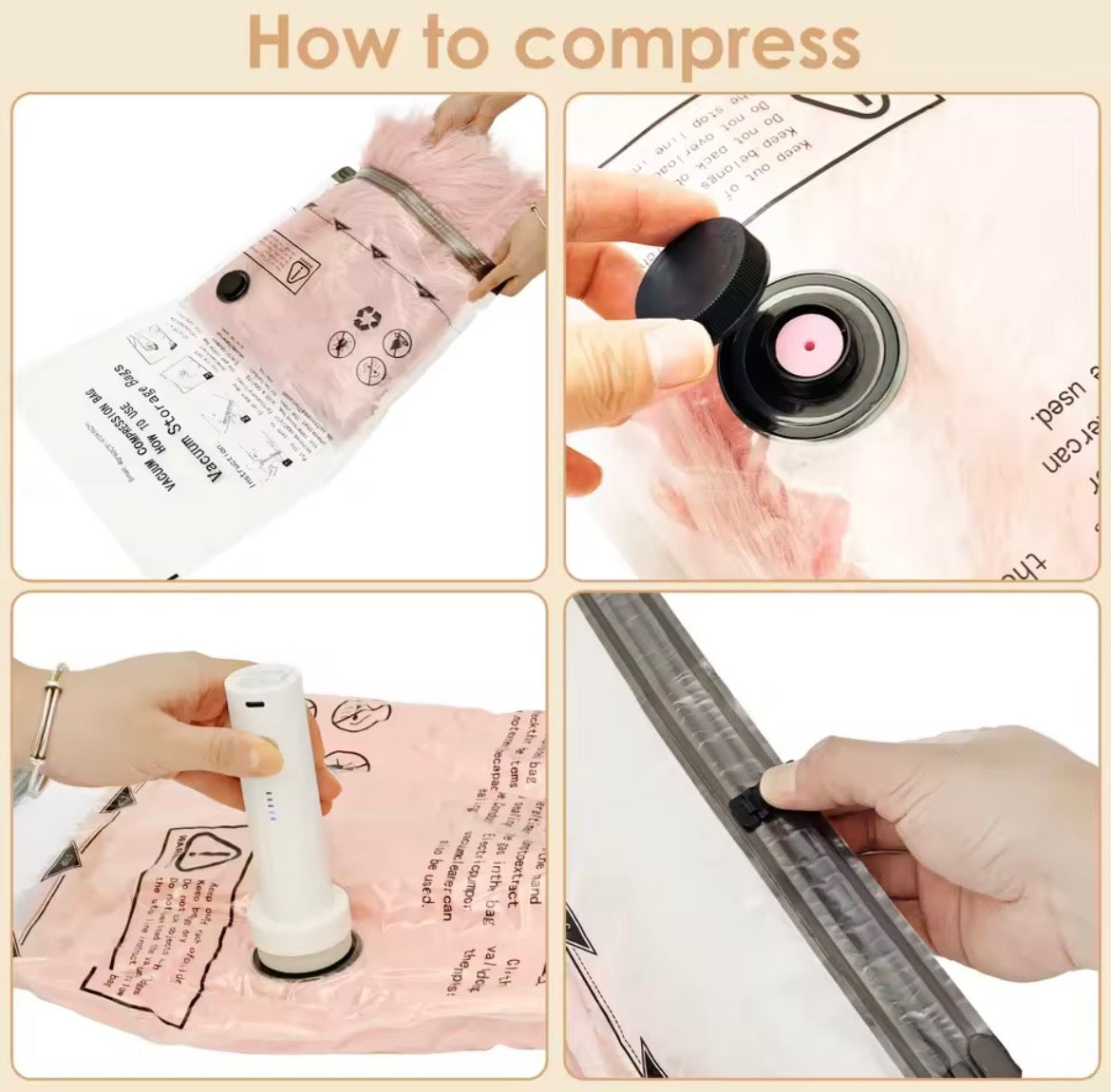 VacíoFácil™ – Sistema Compactador de Ropa