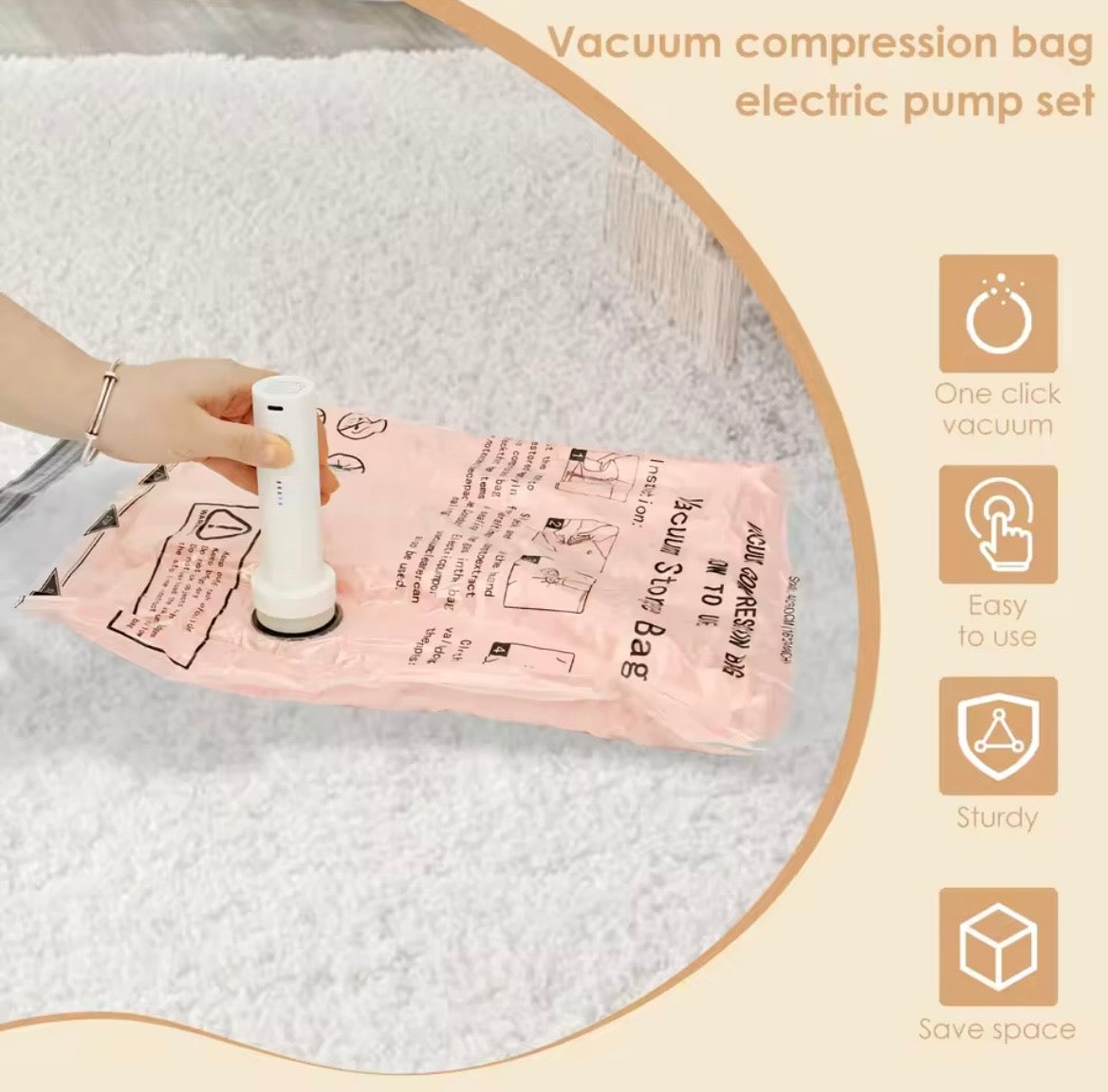 VacíoFácil™ – Sistema Compactador de Ropa